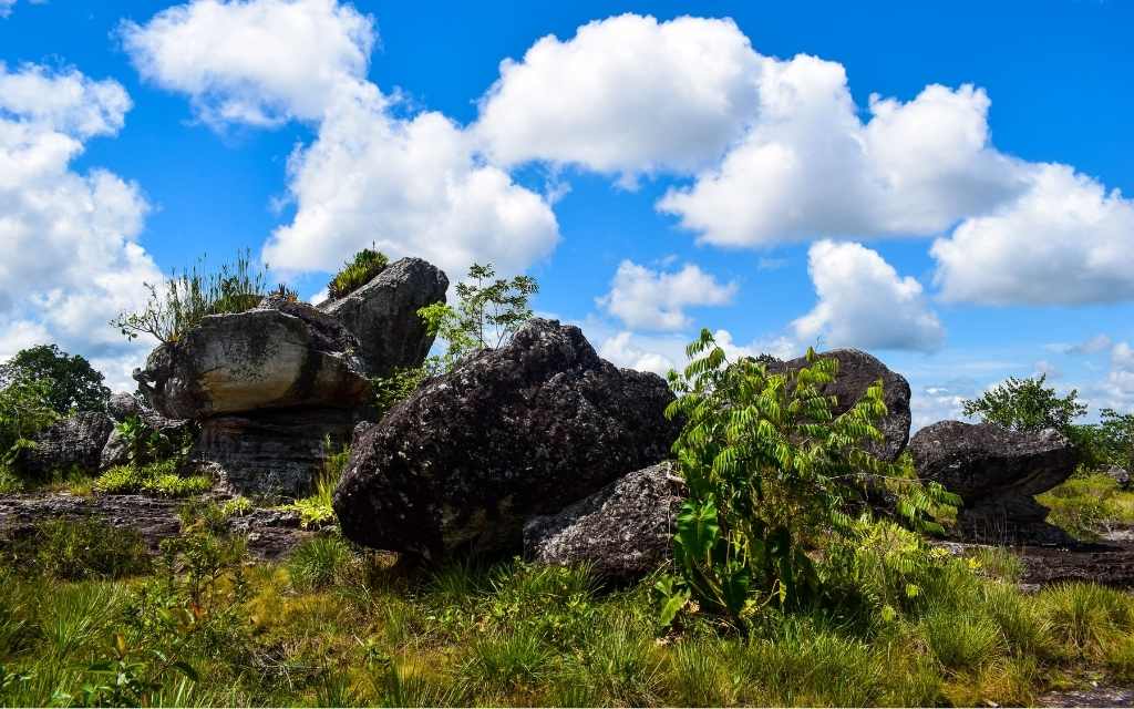rocas en tuneles naturales san jose del guaviare